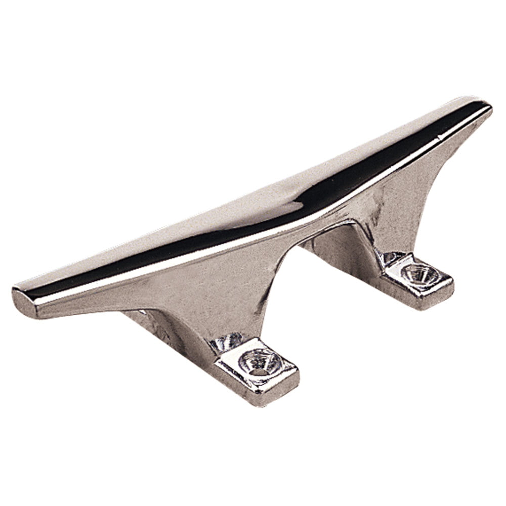 Standard Studmount Boat Cleat6 Inch Chrome Plated 