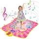 thumbnail image 2 of Tapete de baile, juguetes para juegos de baile, regalo para niñas y niños de 3 a 12 años, tapete de juego de baile electrónico con 8 niveles de desafío, música incorporada, iluminación LED sensible al, 2 of 3