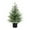 24" Artificial Norfolk Pine Potted Tree, variant on 24" Artificial Norfolk Pine Potted Tree, Realistic Faux Greenery Plant for Tabletop, Mantel, Entryway Home Décor, UV Resistant Real Touch Topiary Tree for Indoor Outdoor Front Porch Xmas Decorations