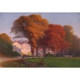 thumbnail image 3 of T. Hill 18x14 Black Modern Framed Museum Art Print Titled - Fall in the Country Side (1870), 3 of 5