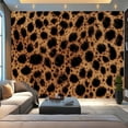 thumbnail image 3 of Modern Wallpaper Murals 3D seamless abstract leopard pattern wild animal skin print animal Peel and Stick Removable Self-Adhesive canvas Wall Stickers for Nursery Kids Bedroom TV Wall Decor, 3 of 5