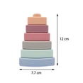 thumbnail image 3 of Suave De Juguete Triangur De Apimiento Y Anidamiento De Color cro Zulema Triángulo de apilamiento, 3 of 7