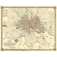 thumbnail image 3 of Van Derveer 18x15 Black Modern Framed Museum Art Print Titled - Baltimore Maryland - Van Derveer 1851, 3 of 5
