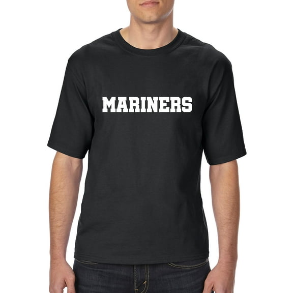Mom's Favorite - Big Men's T-Shirt, up to Tall Size 3XLT - Mariners