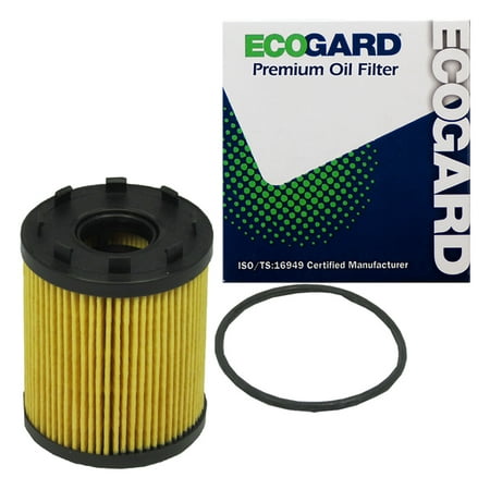 ECOGARD X6162 فلتر زيت محرك خرطوشة للزيت التقليدي - بدلات استبدال متميزة فيات 500 ، 500 لتر ، 124 عنكبوت ، 500X / دودج دارت / جيب رينيجيد