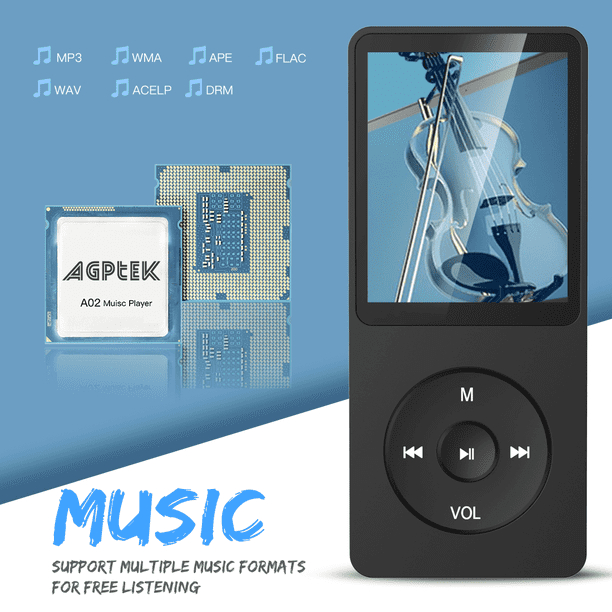 Universal - Nouveau lecteur de musique hifi portable en métal avec  haut-parleur (8 Go) Nouveau lecteur MP3 avec radio FM E livre sport pour  baladeur hifi - Radio, lecteur CD/MP3 enfant 