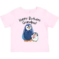 thumbnail image 3 of Inktastic Happy Birthday, Grandpa Cute Penguins Boys or Girls Toddler T-Shirt, 3 of 5