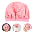 thumbnail image 4 of Gorro de dormir de ala ancha Gorro elástico para dormir Gorro para el cuidado del cabello Cubierta para la cabeza para dormir de noche, 4 of 5
