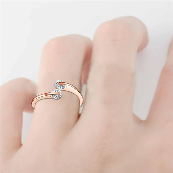 Fidget Beads Rings For Anxiety For Women Ring Adjustable Finger Single SpiralThe Best Gift for A Loved One