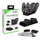 thumbnail image 4 of Base Cargadora Doble Para Controles Xbox Carga Y Juega Negro, 4 of 5