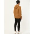 thumbnail image 4 of Unique Bargains Big & Tall Men's Fleece Drawstring Hooded Sweatshirt Zip Pullover, 4 of 5