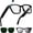 Transparent, variant on AI Smart Glasses 5MP HD Camera Image Recognition AI Translation Bluetooth Audio Smart Shooting Glasses