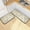 Birds on Tree Branch, variant on Dailycode 2 Pcs Kitchen Rug Set Non Slip Absorbent Soft Floor Mats for Kitchen Bathroom Aqua White Marble 19.7"x27.6"+19.7"x47.2"