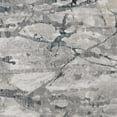 thumbnail image 2 of 2' x 7' Grey Polypropylene and Polyester Runner Rug, 2 of 3