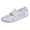 thumbnail image 3 of Casual Shoes for Women Ladies Floral Pattern Hollow Out Breathable Mesh Large Size Lightweight Non Shoes Walking Shoes, 3 of 9