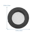 thumbnail image 6 of Omeite 304 steel wire mesh bellows gasket 20pcs/pack (4 points black rubber belt filter), 6 of 7