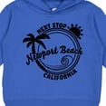 thumbnail image 3 of Inktastic Next Stop Newport Beach, California Toddler Hoodie, 3 of 4