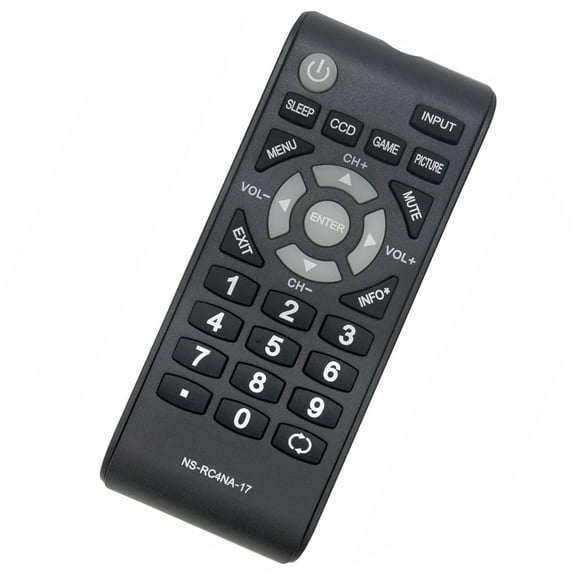 New Replaced Remote NS-RC4NA-17 compatible with INSIGNIA TV NS-24D510MX17 NS-24D510NA17 NS-32D310MX17 NS-32D310NA17 NS-39D310NA17 NS-40D510MX17 NS-40D510NA17 NS-48D510NA17 NS-50D510MX17 NS-55D510NA17