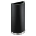 thumbnail image 5 of Safco Half Round Receptacle in Black, 5 of 7