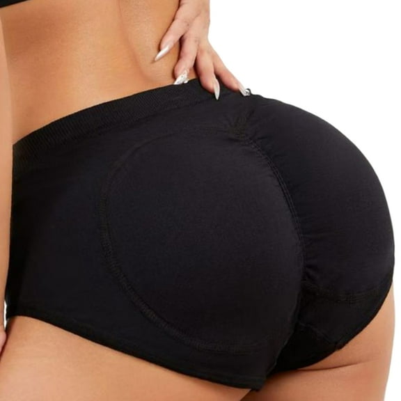Huhudde Hip Enhancer Padded Pants Shaper Buttocks Push Up Underwear Shapewear Lingerie Seamless Fake Ass Pads Panties for Women
