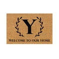 thumbnail image 2 of Practical Choice Cyenie 1* Floor Mat Funny Welcome Doormat Entryway Front Porch Rugs 60 * 40Cm Anti Bottom Floor Indoor Outdoor Carpet for Farmhouse Patio Home Decor 26 Letter Floor Mat, 2 of 4