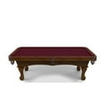 thumbnail image 2 of Holland Bar Stool Hainsworth Classic Series 8" Billiard Table Felt, Burgundy, 2 of 2