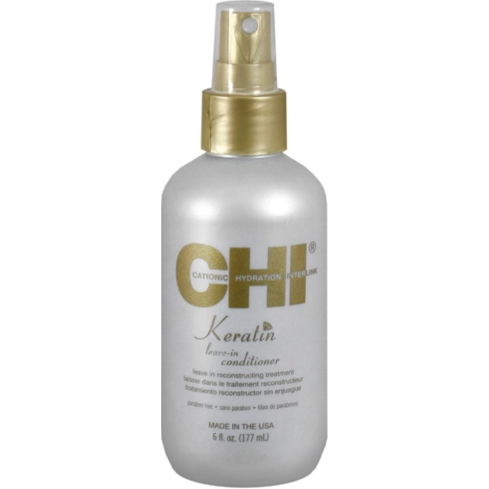 CHI CHI Keratin LeaveIn Spray Conditioner, 6 oz (Pack of 2