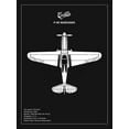 thumbnail image 2 of Rogan, Mark 12x14 Gold Ornate Wood Framed with Double Matting Museum Art Print Titled - BP P-40 Warhawk Black, 2 of 4