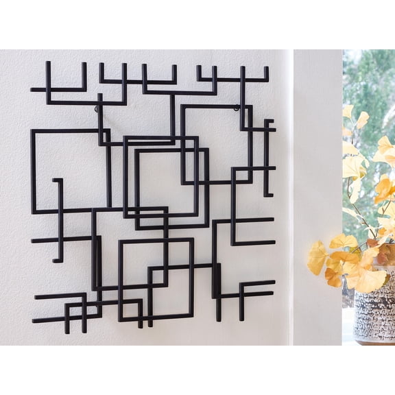 Signature Design by Ashley Aadanton Metal Wall Decor, Decorative Wall Art Accent