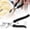 Black, variant on YSKING Insulated Food Tongs