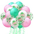 thumbnail image 1 of Set de globos con temática tropical, 60 unidades, flamenco, cactus y piña, 1 of 2