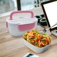 thumbnail image 3 of Récipient Isotherme Portable pour Réchauffeur d'Aliments pour Voyage en Plein Air, Camping, Randonnée avec Contrôle de Température Réglable et Alimentation par Pile Rechargeable, 3 of 5