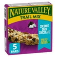 thumbnail image 1 of Nature Valley Chewy Trail Mix Granola Bars, Coconut Dark Chocolate, 5 Bars, 1 of 11