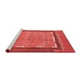 thumbnail image 2 of Ahgly Company Machine Washable Indoor Rectangle Abstract Red Modern Area Rugs, 7' x 9', 2 of 4