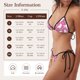 thumbnail image 5 of Fotbe Cute Poodle Dog Traje de Baño para Mujer de Dos Piezas – Bikini Sexy de Tirantes Tipo Halter con Diseño Triangular, 5 of 6