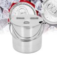 thumbnail image 4 of Ice Bucket, Handle Portable Ice Bucket Stainless Steel  for Wine, 4 of 7