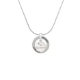 thumbnail image 2 of Delight Jewelry Silvertone Te Quiero Disc Hockey Ring Charm Necklace, 18", 2 of 4