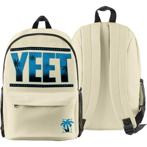 Jey USO Yeet 3D Fashion Backpack Printed Multi Zipper Pack Casual Bag