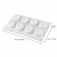 thumbnail image 3 of Silicone Diamond Heart Shaped Cake Mold Non-Stick Baking Tool For Mousse Pastry Fruit Dessert 1 Pack, 3 of 9