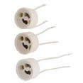 thumbnail image 1 of Moyic 20 unids/set portalámparas GU10 conector de cerámica con Cable para lámpara halógena LED adecuado para todos los portalámparas Accesorios para electrodomésticos, 1 of 6