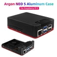 thumbnail image 4 of For Raspberry Pi 5 Argon NEO 5 Aluminm Case Passive Cooling Fins, 4 of 5