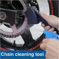 thumbnail image 5 of Motorcycle Accessories Chain Cleaning Brush Motorcycle Chain Cleaning Brush Gear Brush Cleaner Outdoor Bicycle Clean Tool Kit Cycling Chain Cleaner Maintenance Chain Cleaning Tool(Blue), 5 of 7