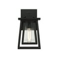 thumbnail image 3 of Denver 1-Light Outdoor Wall Lantern in Matte Black, 3 of 5