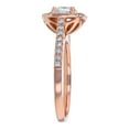 thumbnail image 6 of 14K Rose Gold 1-2/3 cttw. Certified Diamonds Cushion-cut Halo Engagement Ring by Hollywood Hills Jewelers, 6 of 6