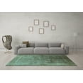 thumbnail image 3 of Ahgly Company Indoor Rectangle Oriental Light Blue Industrial Area Rugs, 7' x 10', 3 of 4