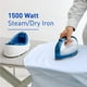 thumbnail image 2 of Plancha inalámbrica Panasonic NI-QL1000A 360 grados Freestyle Blue, 2 of 7