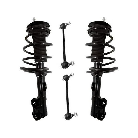 Front Strut Assembly and Sway Bar Link Kit - Compatible with 2012 - 2017 Toyota Camry 2.5L 4-Cylinder 2013 2014 2015 2016
