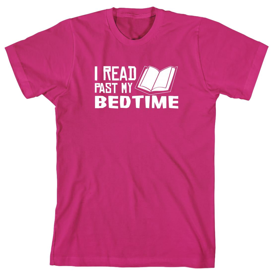 I Read Past My Bedtime Men's Shirt ID 623