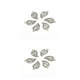 thumbnail image 4 of Decoración en forma de hoja Qarigey 50 piezas para fabricación de joyas colgantes, 4 of 6