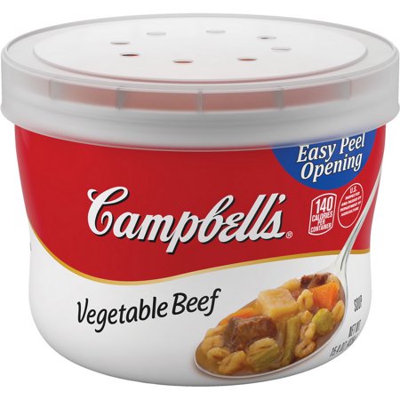 Noritake Vegetable Bowl - Campbell's 16459 Soup Red & White Vegetable Beef Bowl 8-15.4 Ounce